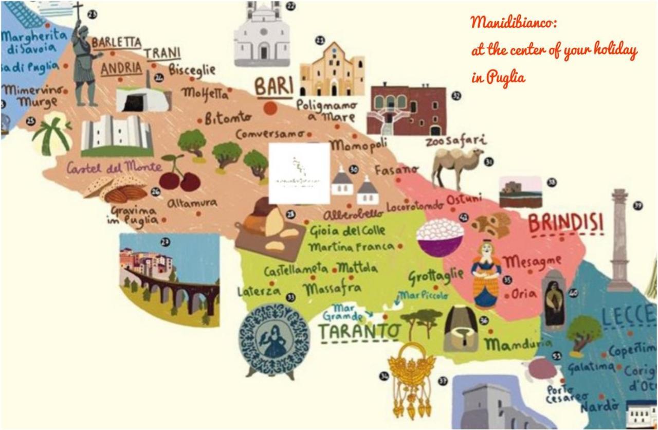 טורי Manidibianco Apulian Relaxing Stay מראה חיצוני תמונה
